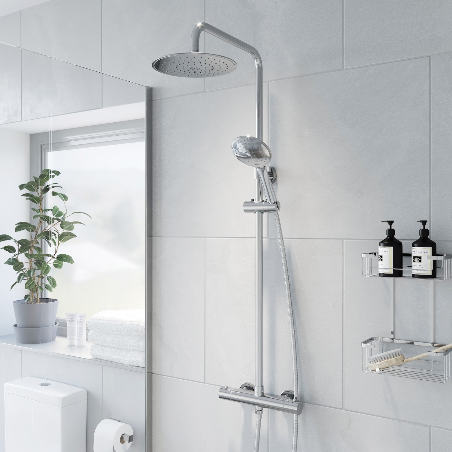 900 wide sliding shower door