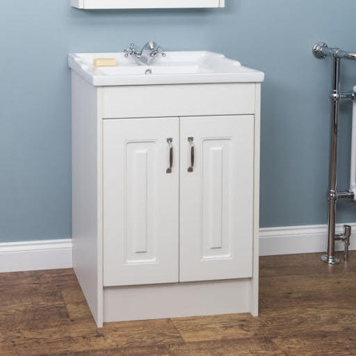 Park Lane Taupe Grey Floor Standing Bathroom Sink Cabinet 600mm - Floor Standing Bathroom Sink Units Park Lane Taupe Grey Floor Standing Bathroom Sink Cabinet 600mm - Floor Standing Bathroom Sink Units