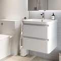 Regis Forma White Gloss Bathroom Furniture