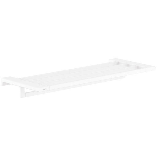 Photos - Towel Holder Hansgrohe AddStoris Towel Rack with  626mm - Matt White HG4175 