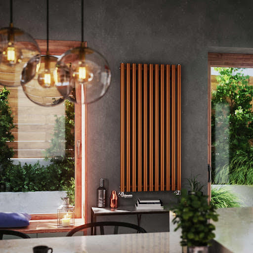 Terma Rolo Room True Copper Designer Radiator 1200 x 590 mm