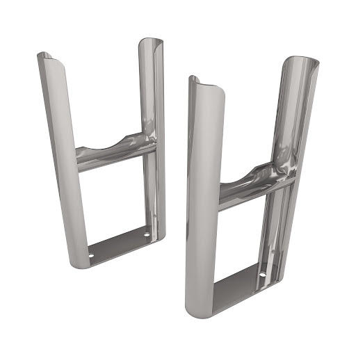 Eastlake Rivassa Radiator Legs for 3 Column Radiators - Chrome