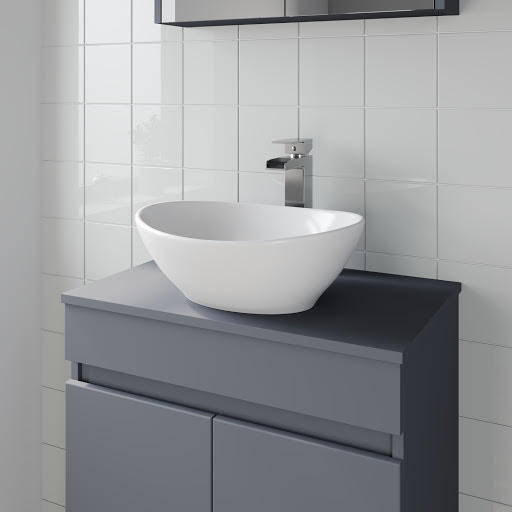 Affine Countertop Bathroom Basin Sink - 410 x 330mm