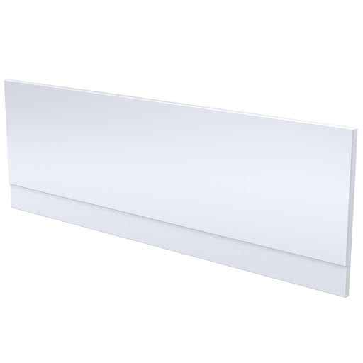 Essentials White Gloss Acrylic Bath Side Panel 1500mm
