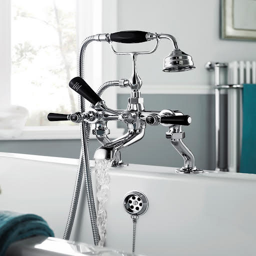Hudson Reed Topaz Chrome Bath Shower Mixer
