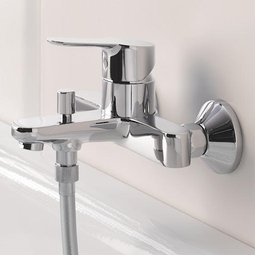 Grohe Start Edge Wall Mounted Exposed Bath Mixer Tap 23348000