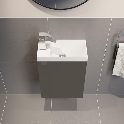 Affine Slim Cloakroom Recessed Basin 400mm