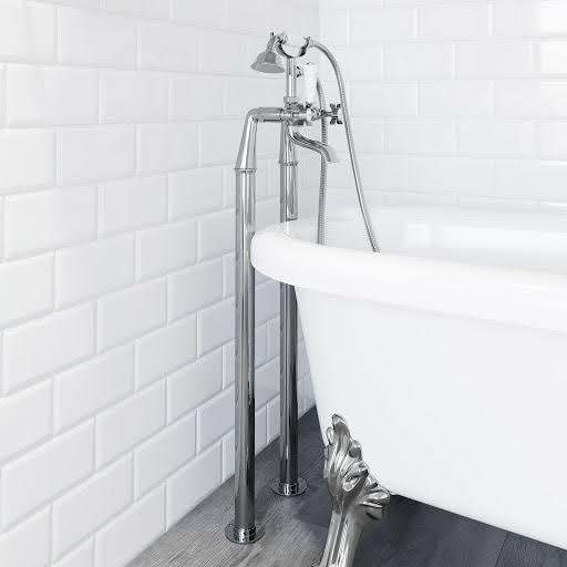 Park Lane Worcester Freestanding Bath Filler & Shower Mixer Tap