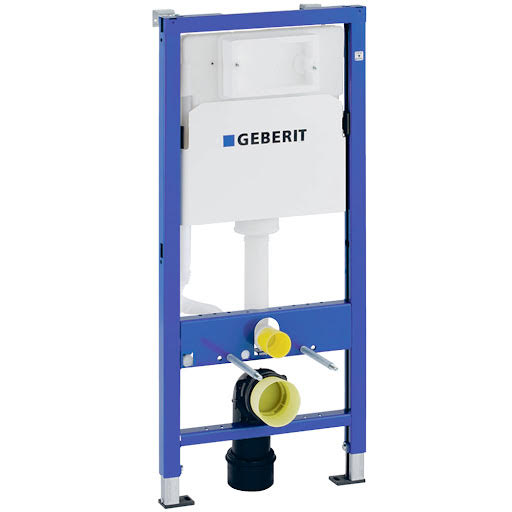 Geberit 1120mm Duofix Frame Delta Dual Flush Concealed Cistern for Wall Hung Toilets
