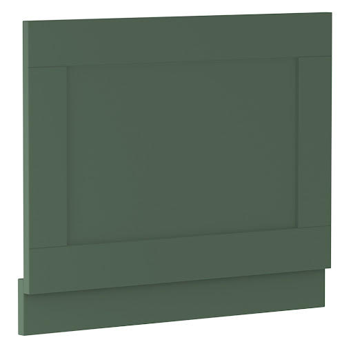 Hudson Reed Dark Green Bath Panel 800mm - Traditional End MDF LOP813