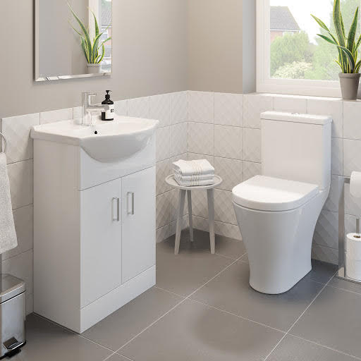 Arles Toilet and 550mm Essence Vanity Unit