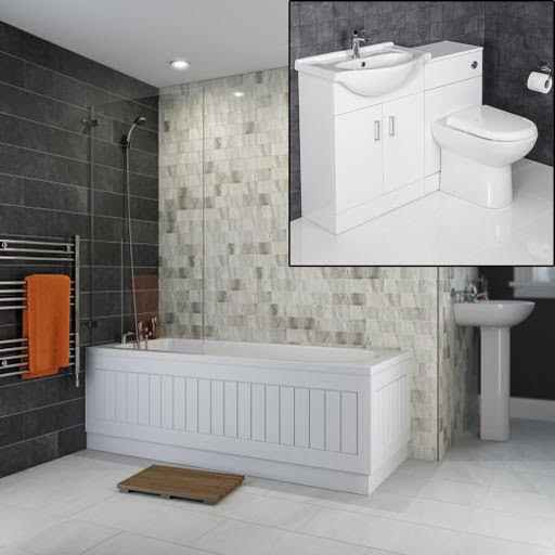 Modern Toilet & Vanity Bathroom Suite Value Packs - Plumbworld