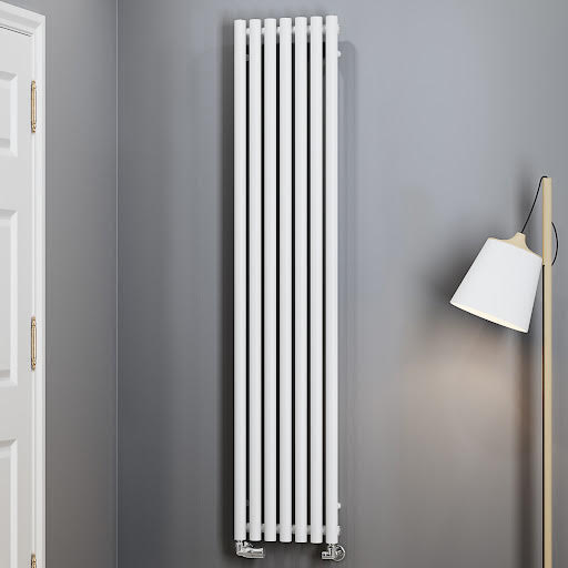 Terma Rolo Room White Designer Radiator 1800 x 370 mm