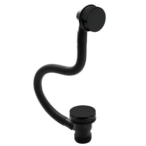 Architeckt Click Clack Bath Waste with Removable Grid - Matt Black