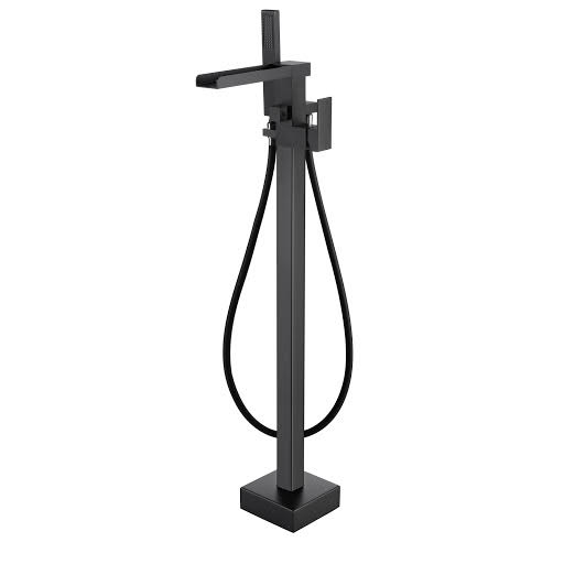 Architeckt Dakota Freestanding Bath Shower Mixer Tap Black Finish
