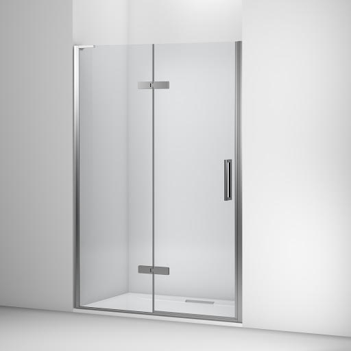 Mira Ascend 1400mm Frameless Hinged Shower Door C1.1862.179