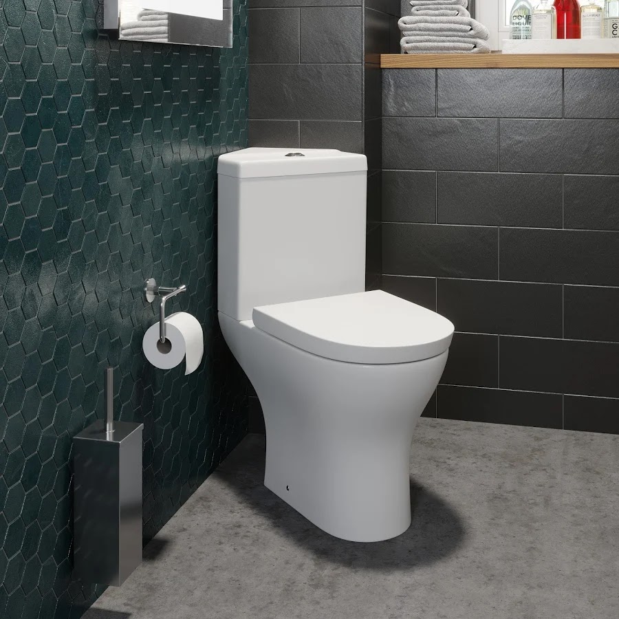 corner toilet and cistern