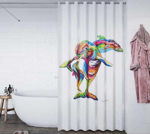 Fish Shower Curtain -  Canada