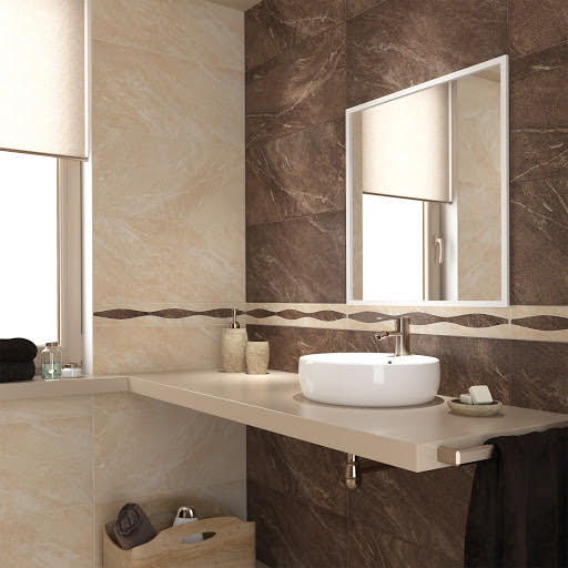 Brown Bathroom Wall Tile Packs - Plumbworld