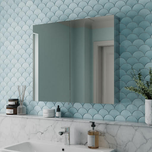 Bathroom Mirror Cabinets without Lights - Plumbworld