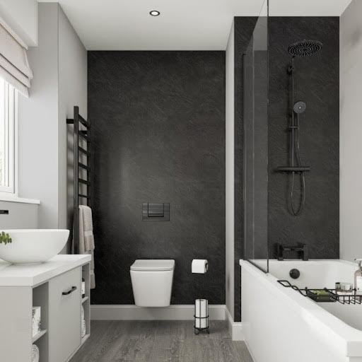 Multipanel Classic Riven Slate Wall Panel Hydrolock 2400 x 1200mm