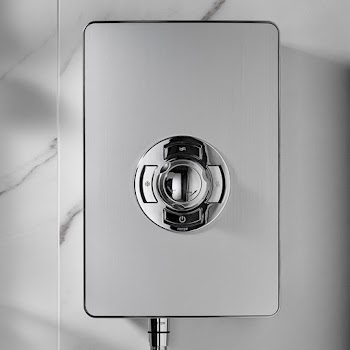 Triton Aspirante Electric Shower - Brushed Steel 9.5kW 13 Triton Aspirante Electric Shower - Brushed Steel 9.5kW -Home Sale Shop