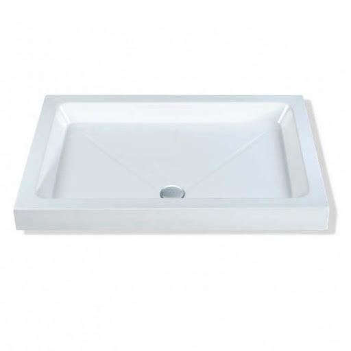 MX Deep Rectangular Shower Tray 1400 x 1000mm with Waste