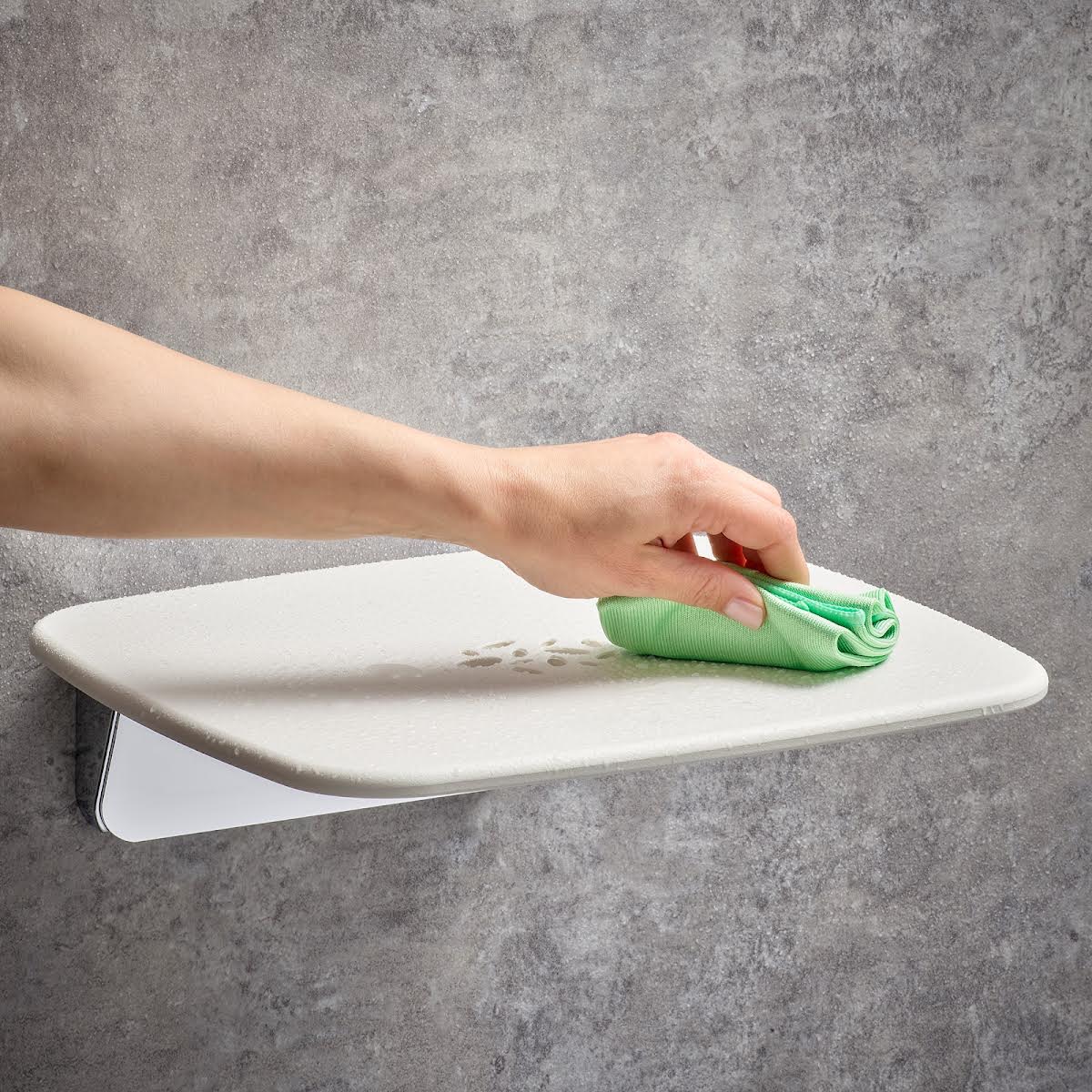 Mira premium wall mounted shower seat best sale