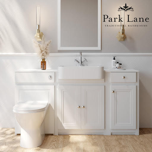 Park Lane Worcester Chalk White Bathroom Furniture Plumbworld