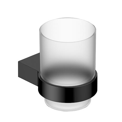 RAK Ceramics Petit Round Tumbler Holder – Black RAKPER9903B