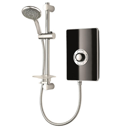 Triton Amore Electric Shower 9.5kw Black Gloss