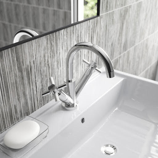Hudson Reed Tec Chrome Mono Basin Mixer