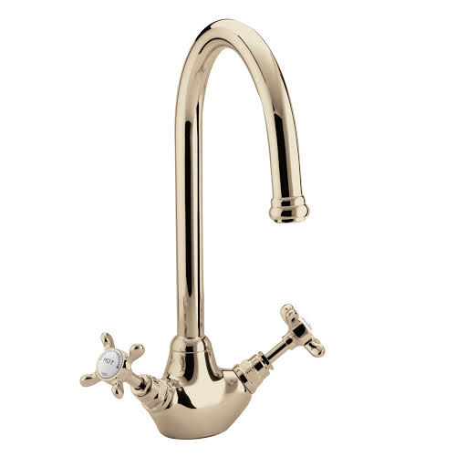 Bristan 1901 Easyfit Sink Mixer Tap Base Included Gold - Bristan 1901 Vanity Basin Taps Gold Bristan 1901 Easyfit Sink Mixer Tap Base Included Gold - Bristan 1901 Vanity Basin Taps Gold