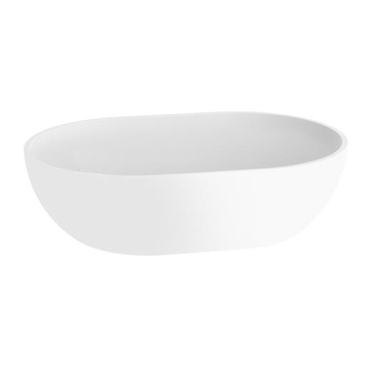 Scudo Neo Countertop Bathroom Basin 560 x 370mm - Matt White