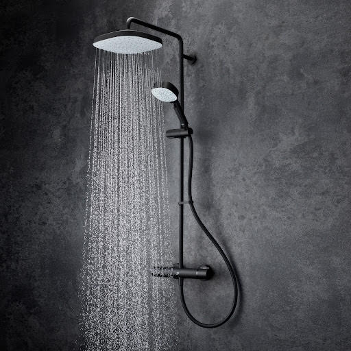 Mira Relate ERD Dual Thermostatic Bar Mixer Shower Matt Black