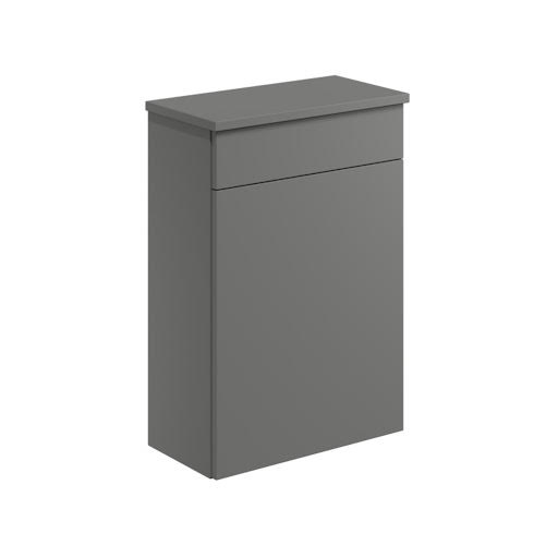 Scudo Aubrey Dust Grey Back to Wall Toilet Unit Only 500mm