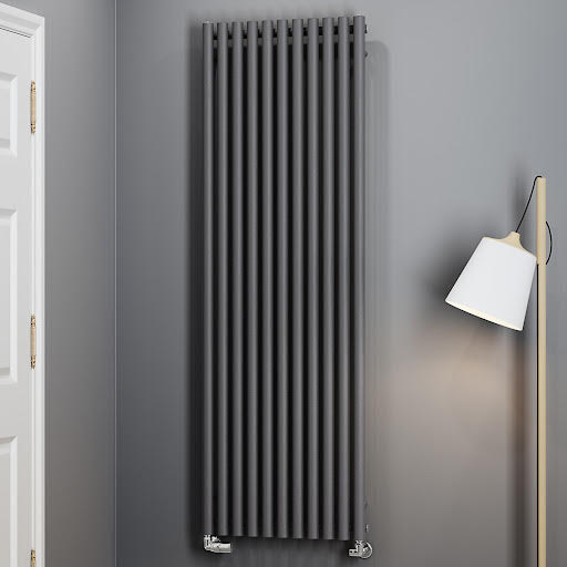 Terma Rolo Room Modern Grey Designer Radiator 1800 x 590 mm