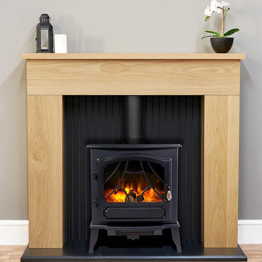 Sureflame ES9330 Black Electric Stove 23622