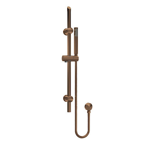 Aquari Curvo Adjustable Shower Kit - Bronze