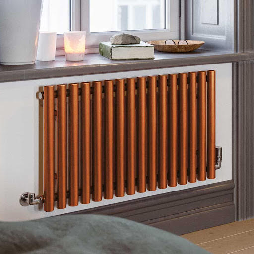 Terma Rolo Room True Copper Designer Radiator 500 x 865 mm