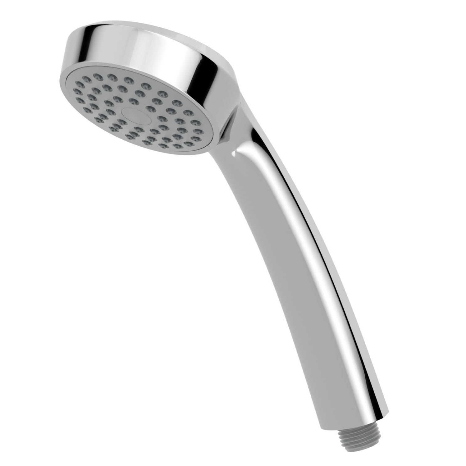 Bathroom Round Shower Handset Head 1 Mode Chrome 78mm Adjustable eBay