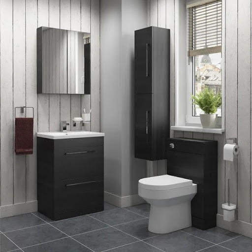 Idon Black Bathroom Furniture Plumbworld