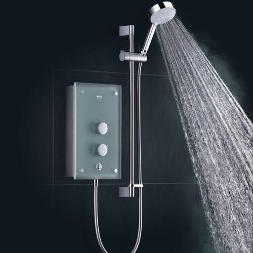 Mira Azora 9.8kW Frosted Glass Electric Shower