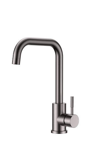 Reginox Salina Single Lever Kitchen Mixer Tap  - Gunmetal - SALINA GUNMETAL