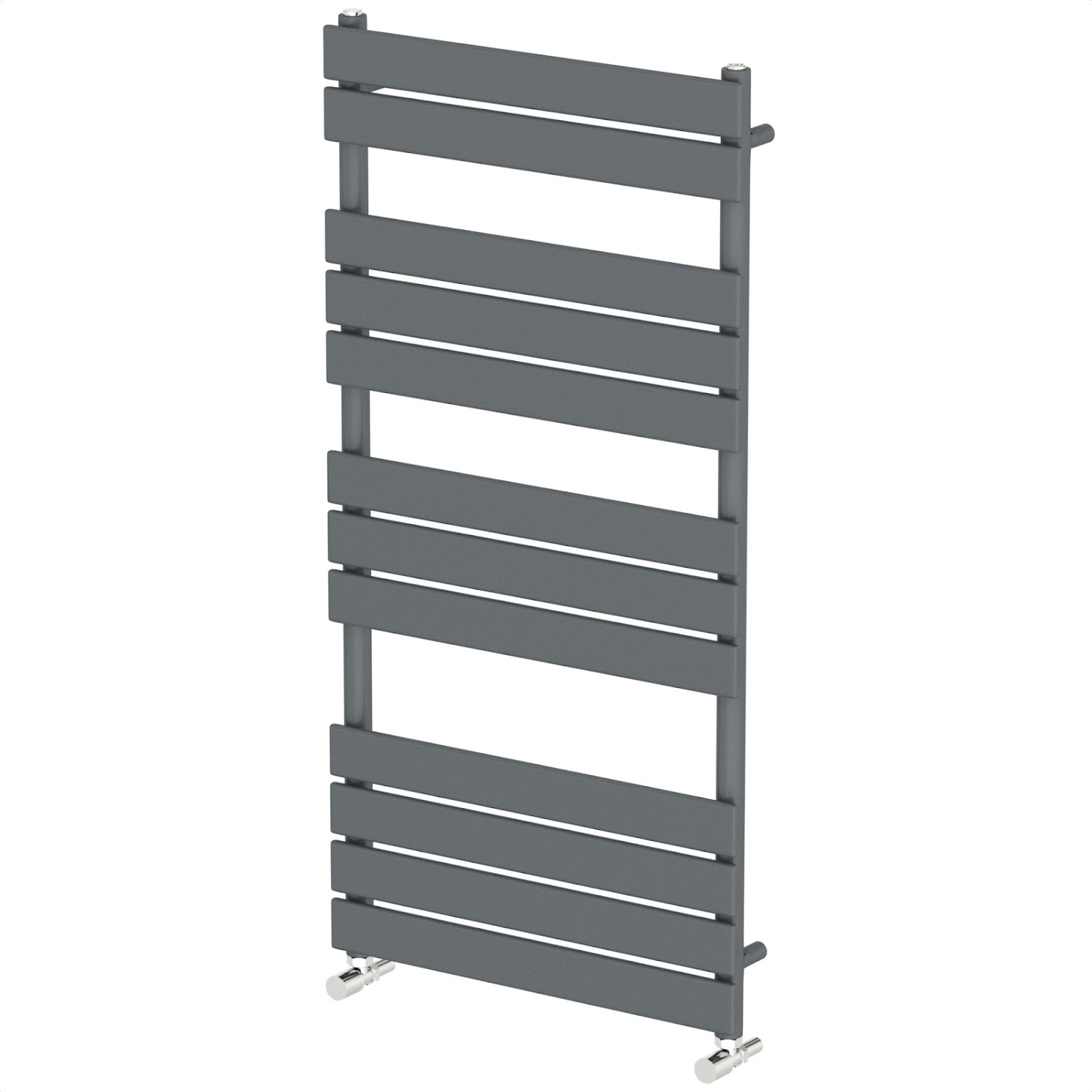 Modern Bathroom 1200 x 600mm Heated Towel Rail Radiator Flat Panel Anthracite 5056093624512 eBay