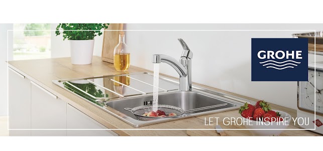 Grohe Feel Kitchen Mixer Tap Pull Out Dual Spray Swivel Spout Chrome 31486001 9 width=750