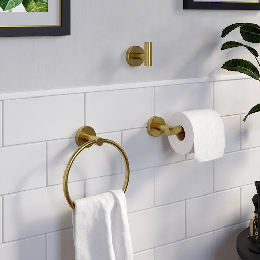 Architeckt  Three Piece Halcyon Bathroom Accessories Set
