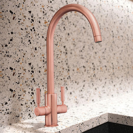 Rangemaster Intense Kitchen Mixer Tap - Brushed Copper - TID1BC