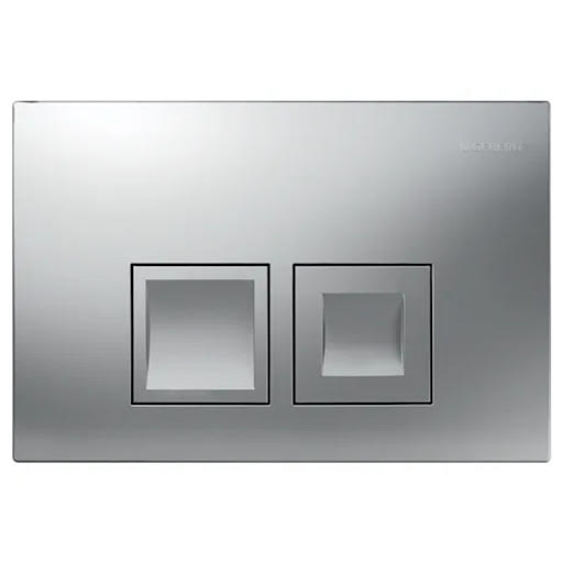 Geberit Delta35 Dual Flush Plate for Concealed Cisterns - Chrome