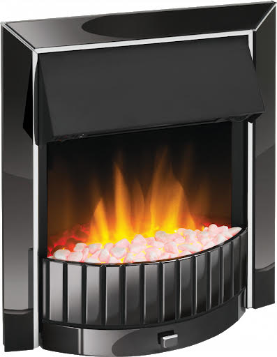 Dimplex Delius Black Nickel Manual Control Fire - DLS20BNLED